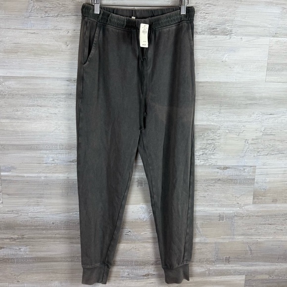 Aerie Men's Charcoal Jogger Pants - Picture 1 of 6